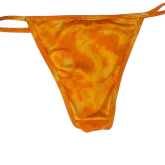 PACSUN BOTTOMS ONLY Orange Tie Dye Bikini - Picture 5 of 5